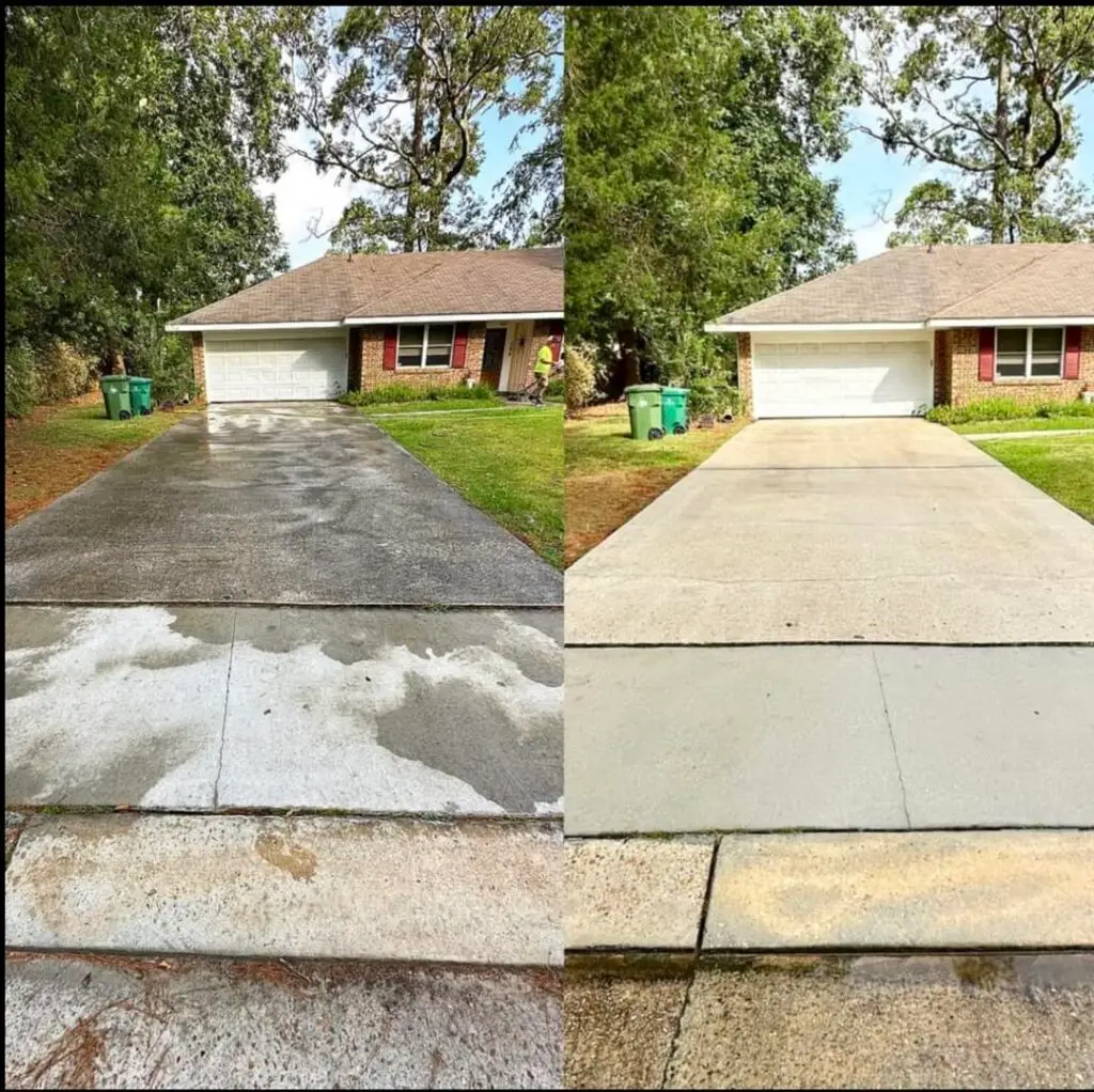 driveway is so fresh and clean